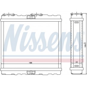 Радиатор отопителя Nissan Primera P12