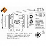 Компрессор кондиционера DAF 95XF/CF75/CF85/XF95
