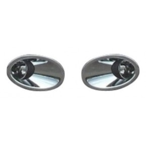 Тюнинг - комплект противотуманных фар (с решетками бампера хром) Nissan Qashqai