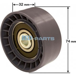Ролик натяжителя ремня 11*74*32 Scania 4/G/P/R DC11-13/DT12