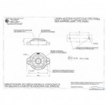 Фонарь габаритный светодиодный боковой