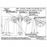 Рог-Диод Г-образный (вылет 180мм) глазок, левый