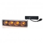 Фонарь габаритный 12/24V LED верхний желтый SCANIA 5/6