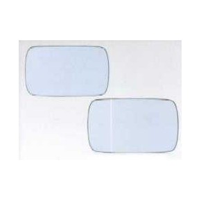 Стекло левого зеркала +/- подогрев (плоское) BMW E36