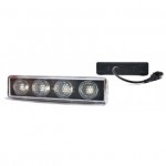 Фонарь габаритный 12/24V LED верхний белый SCANIA 5/6