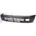 Передний бампер с отв под противотуманки черн Nissan Sunny B14