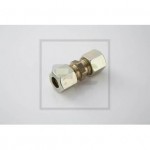 Фитинг прямой d12/12 SW19/22 L43 две гайки, вставное соединение