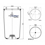 Пневморессора без стакана BPW