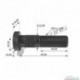 Болт колесный M22*1.5*085 SAF