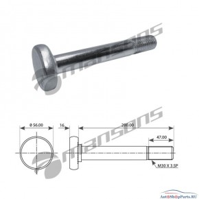 Болт полурессоры M30*3.5*200 BPW