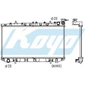 Радиатор охлаждения (механика) 1.8 Nissan Sunny N14