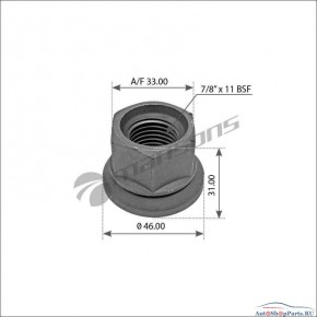 Гайка колесная 7/8 правая резьба Scania