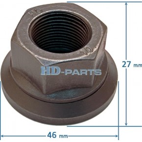 Гайка колесная M22*1.5 универсальная BPW/MAN/MB