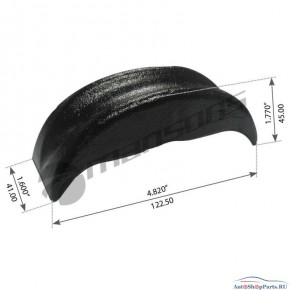 Сегмент стремянки 120mm BPW