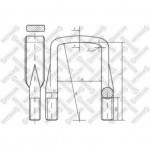 Стремянка рессоры M20*1.5-B14-82/220 DAF