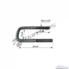 Стремянка M22*2.5*310 Scania