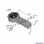 Подшипник кабины 016*21*120 Scania P/R