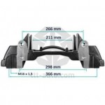 Суппорт скобы тормозной BPW SK7