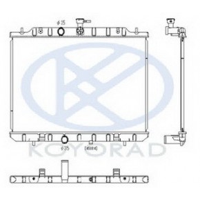 Радиатор охлаждения 2.5 вариатор (cvt), (механика) Nissan X-TRAIL - 2 поколение
