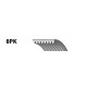 Ремень поликлиновой 8PK1375 MAN TGA