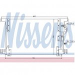 Радиатор кондиционера MB Actros
