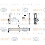 Радиатор отопителя MB Actros (96-02)
