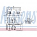 Вентилятор отопителя DAF F85-95XF