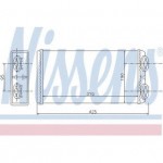 Радиатор отопителя MAN F2000 370*190*42