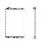 Радиатор системы охлаждения MB Axor OM457 975*649*40 (без рамки)