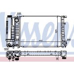 Радиатор охлаждения BMW E36