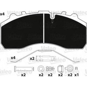 Колодки тормозные дисковые 248*108*30 MB/Scania124/DAF/BPW/SAF