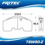 Колодки тормозные дисковые 211*93*30 керамические BPW SB374 05/03--
