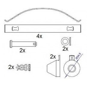 Колодки дискового тормоза BPW SB4309T