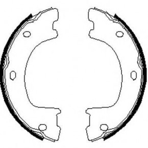 Колодки стояночного тормоза 172*42 MB Sprinter/VW Crafter