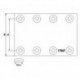 Накладка тормозная STD 300*100 BPW