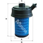 Фильтр воздушный H281/256 D125 THERM0 KING EMI 3000