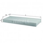 Фильтр салона MB Actros