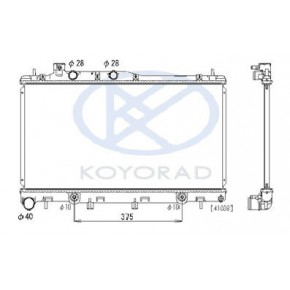 Радиатор охлаждения 3 (автомат) Subaru Legacy