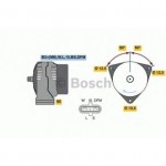Генератор 24V 80A MB Actros