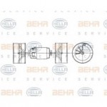 Мотор вентилятора обогрева с крыльчатками MB/MAN