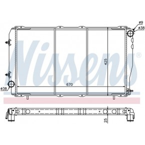 Радиатор охлаждения (механика) 2 (turbo) Subaru Legacy