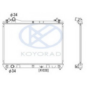 Радиатор охлаждения 2 (механика) Suzuki Grand Vitara