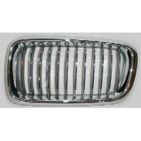 Решетка радиатора левая хром BMW E38
