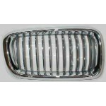 Решетка радиатора правая хром BMW E38