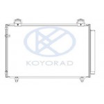 Конденсатор (радиатор) кондиционера 1.6, 1.8 Toyota Avensis - 2 поколение