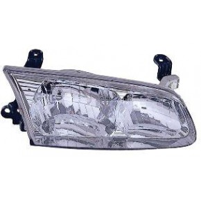 Правая фара (usa) прозрачная Toyota Camry V20