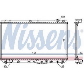 Радиатор охлаждения (автомат) 3 Toyota Camry V20