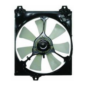 Мотор+вентилятор радиатора охлаждения правый с корпусом 3 6цил Toyota Camry V20