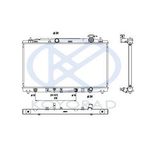 Радиатор охлаждения (автомат) 3.5 Toyota Camry V40