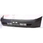 Передний бампер +/- под противотуманки черн (caldina) Toyota Carina E / Corona / Caldina